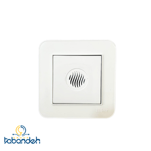 زنگ ملودی توکار  BEKER مدل آتا سفید با قاب سفید 